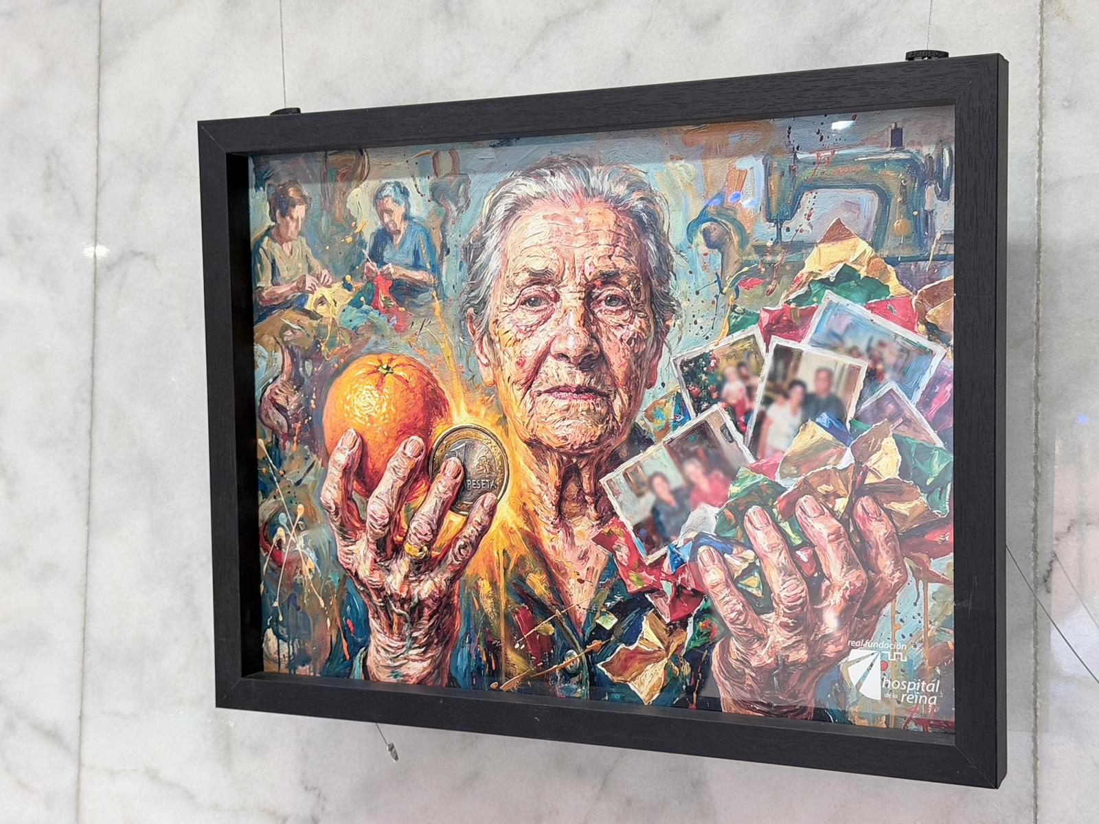 El Hospital de la Reina ha inaugurado este martes la exposición 'Navidad en voz alta'. | J.F.