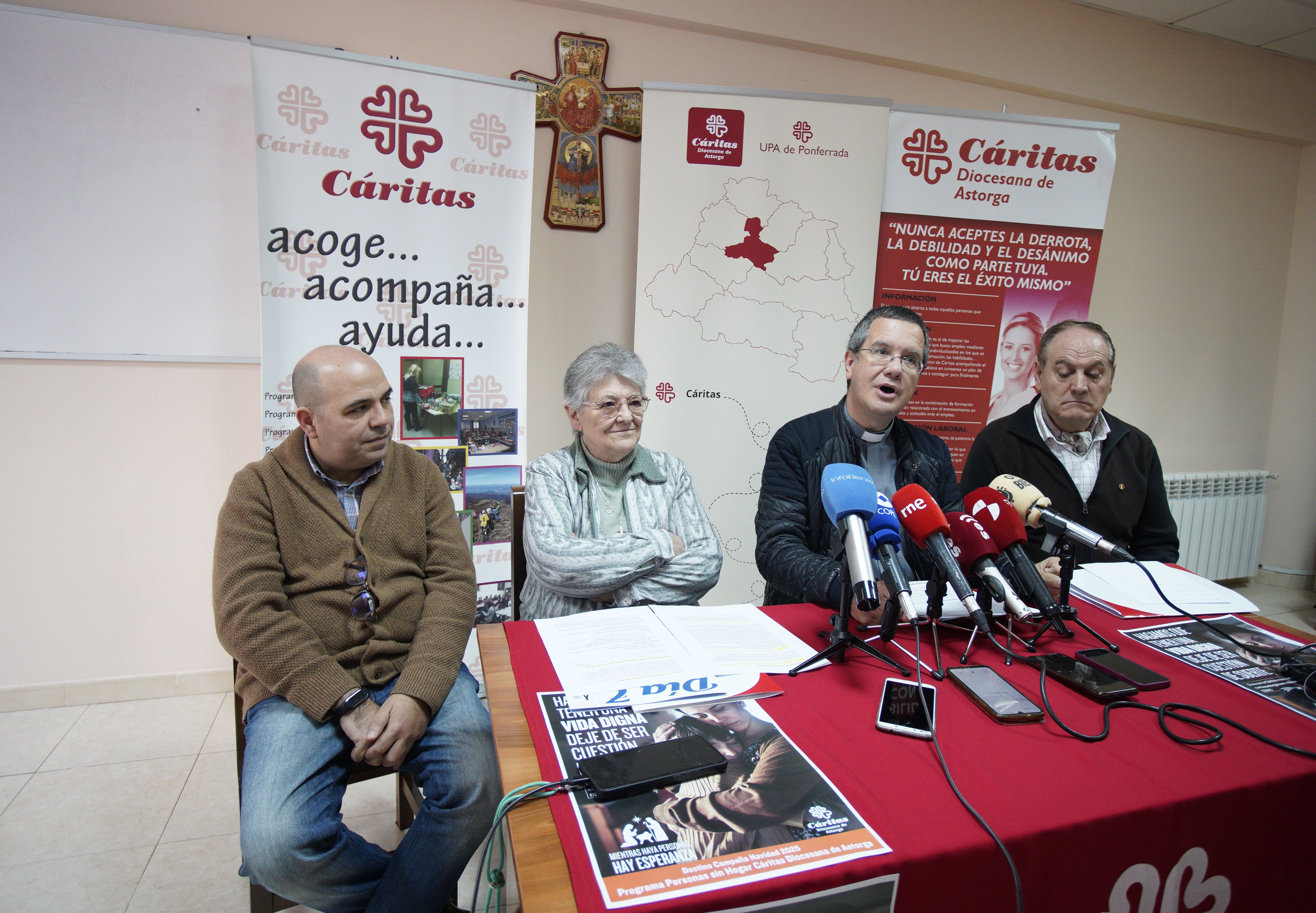 Cáritas Diocesana de Astorga dedica este año su campaña de Navidad a las personas sin hogar. | C.S. (ICAL)