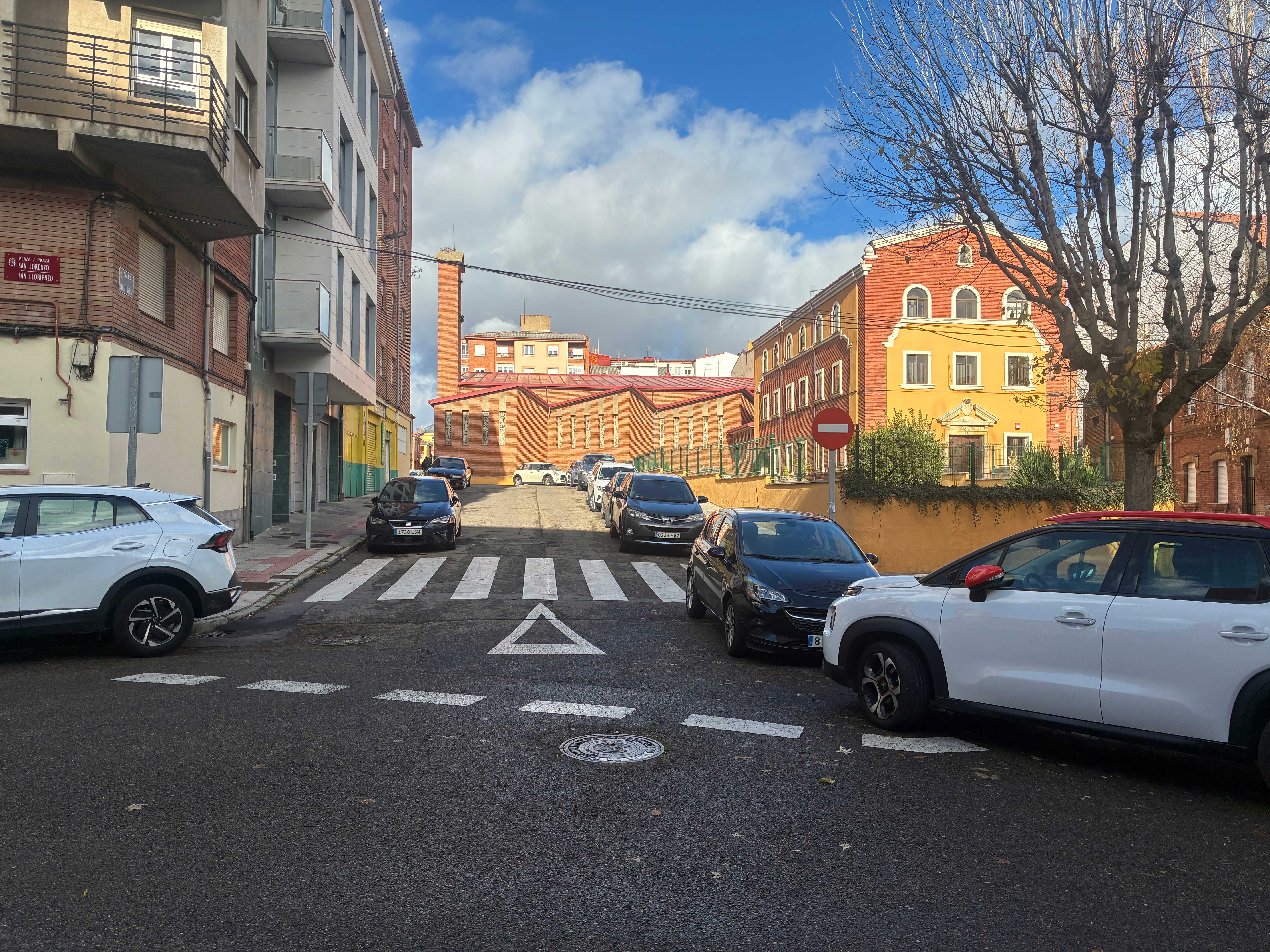 Imagen de la calle Santa Teresa en León