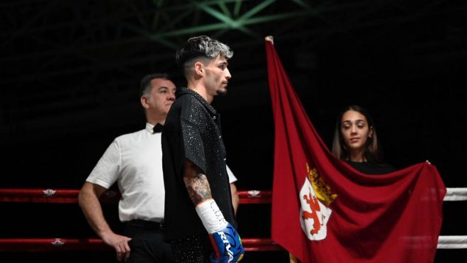Antonio Barrul buscará hacerse con el cinturón de la WBA Iberoamericana este sábado en el Palacio de los Deportes. SAÚL ARÉN