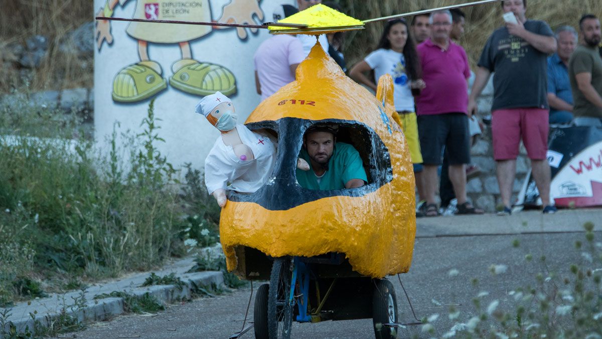 ‘Medicópter’, de Alberto Álvarez, premio al más sofisticado.| L.N.C.