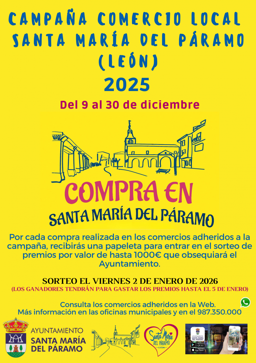 Cartel de la Campaña de Comercio Local. Cartel de la Campaña de Comercio Local.