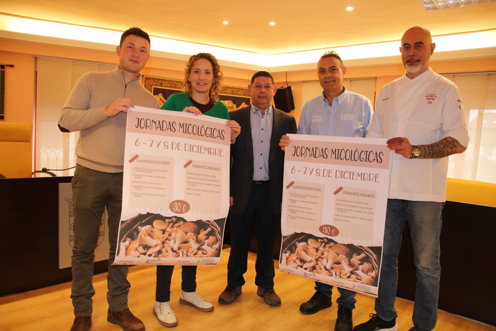 Presentación de las Jornadas Micológicas en Valencia de Don Juan. | L.N.C.