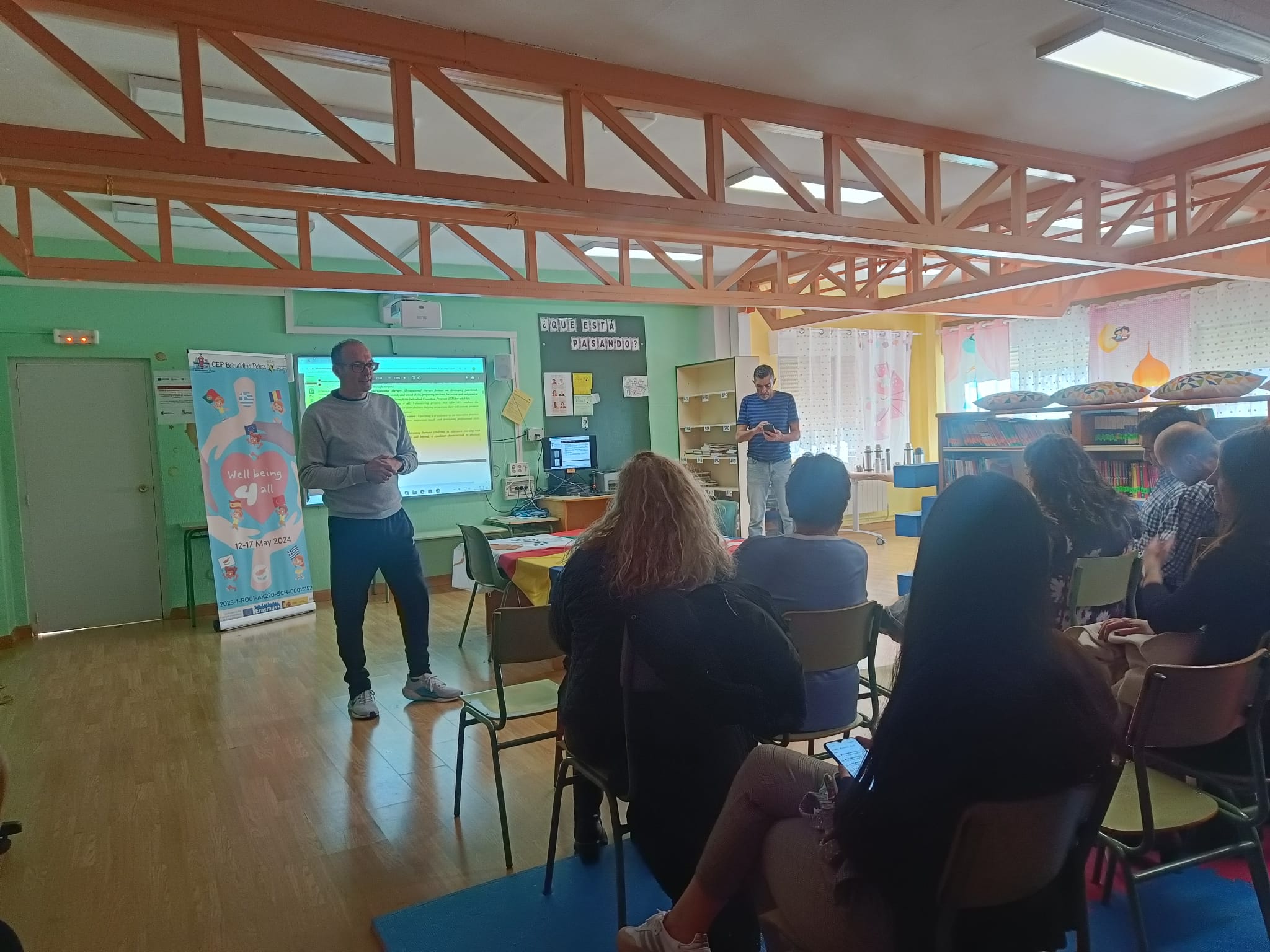 Otro instante de la jornada de clausura celebrada. | L.N.C.