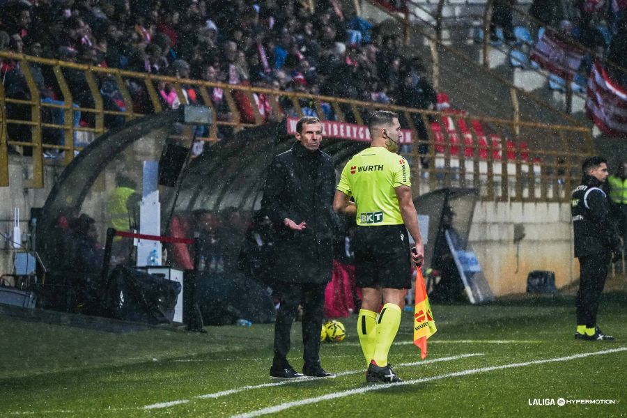 Ziganda durante el partido ante el Granada en el Reino de León. LALIGA
