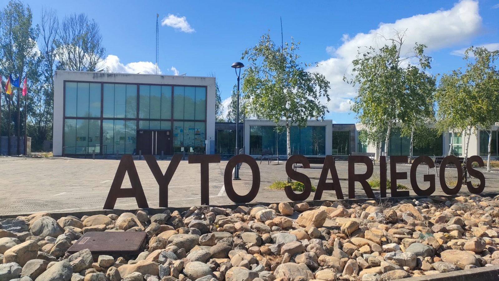 Sede del Ayuntamiento de Sariegos. | L.N.C.