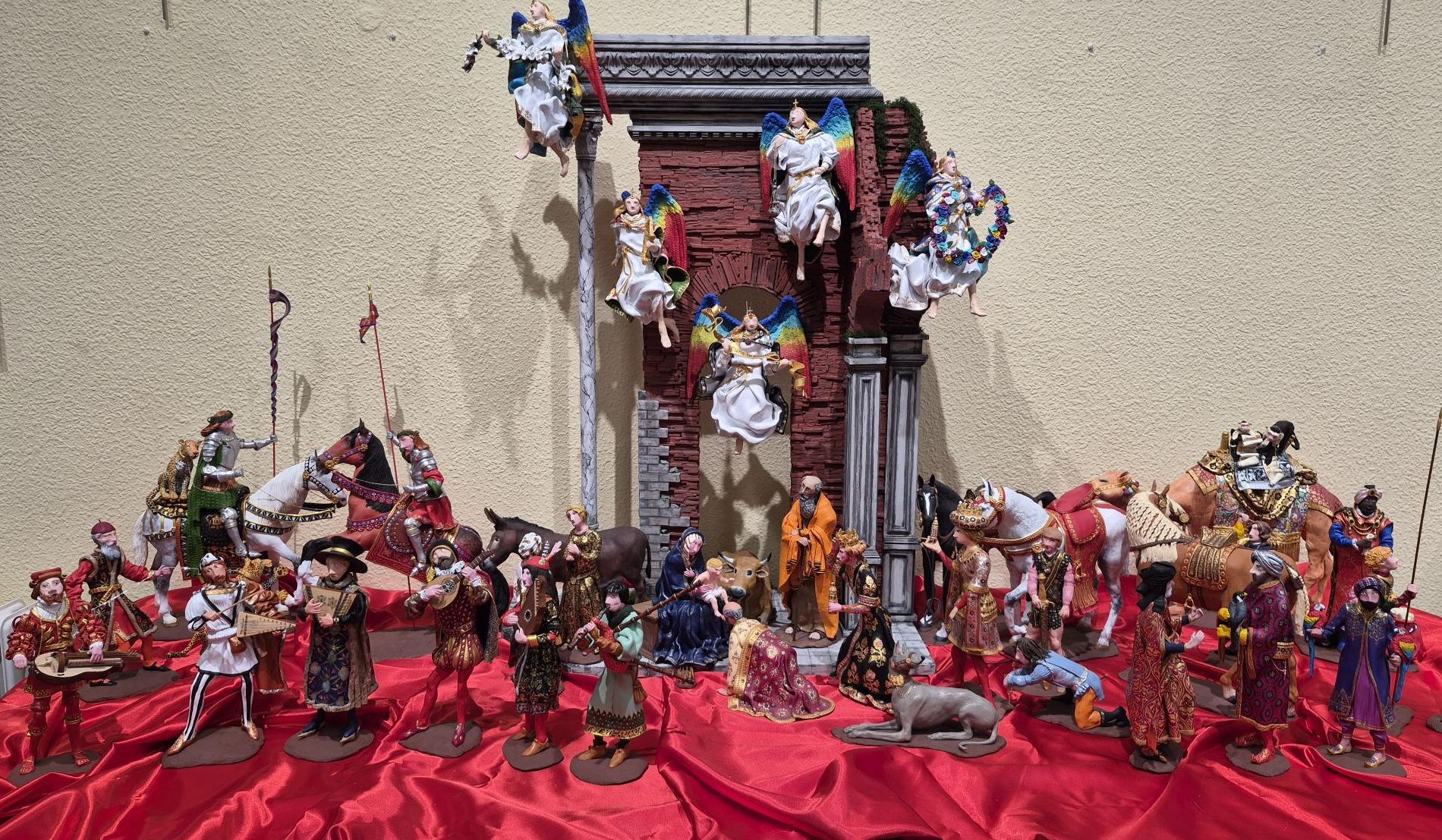 Belén renacentista que se vuelve a ver, un año más, en la Casa de la Cultura. Belén renacentista que se vuelve a ver, un año más, en la Casa de la Cultura.