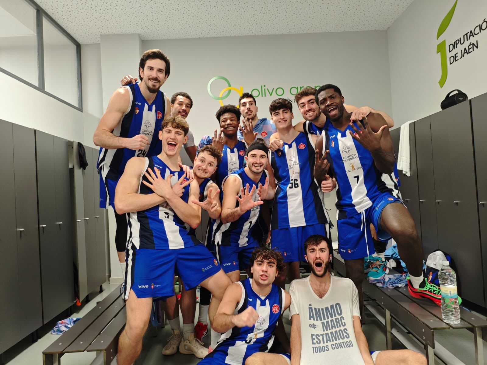 Ponferrada mantiene su estado de gracia con su tercera victoria consecutiva, la séptima de la temporada. CPSDP