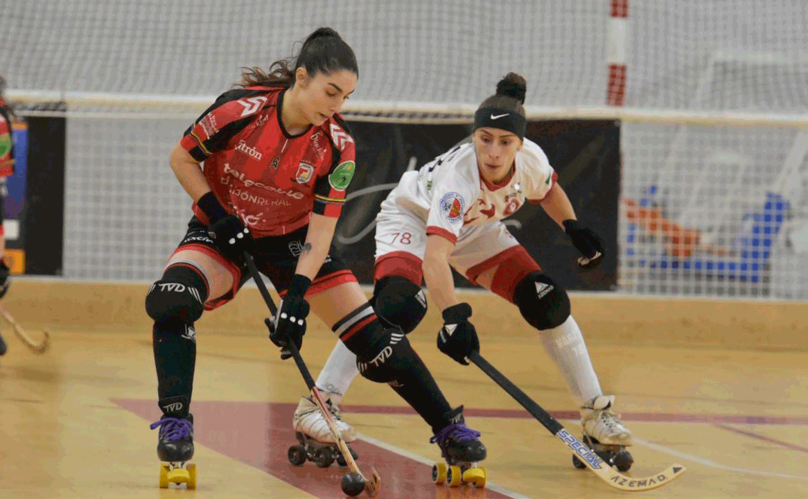 El Bembibre HC cayó ante uno de los mejores equipos de la liga como Telecable. RODO LÓPEZ