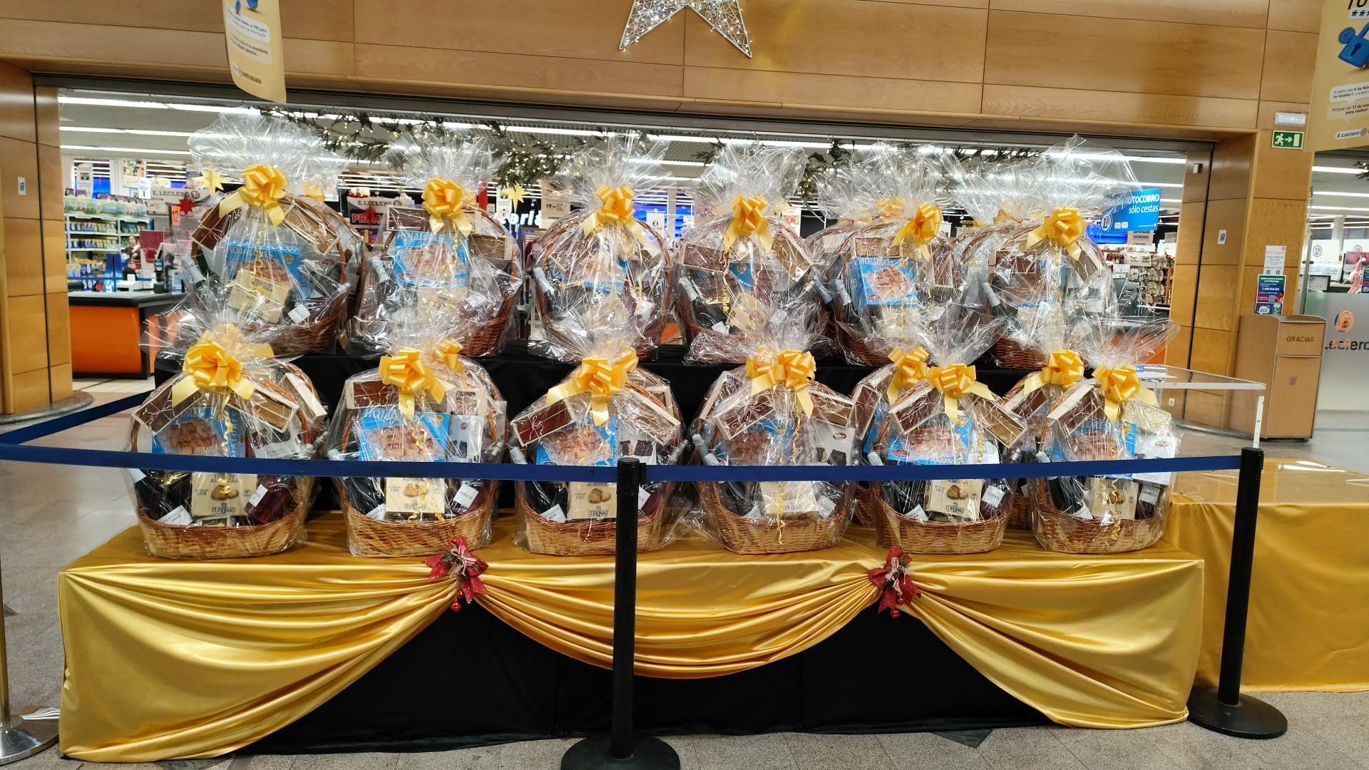 Sorteo de cestas de Navidad de E.Leclerc León. | L.N.C.