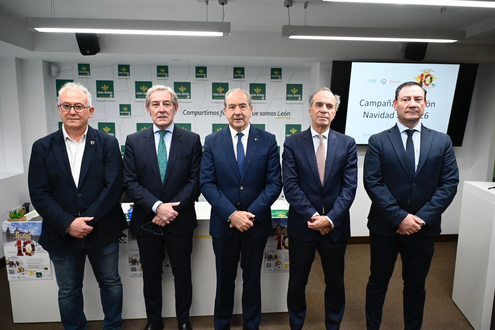 Un momento de la presentación de esta iniciativa de Caja Rural. | SAÚL ARÉN