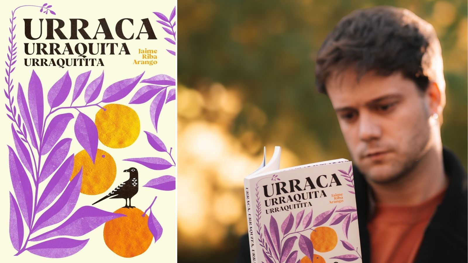 'Urraca, urraquita, urraquita' es la primera novela de Jaime Riba Arango.