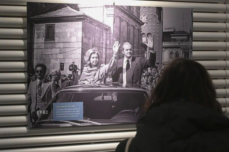 Imagen de la exposición presente en la Fundación Sierra Pambley.