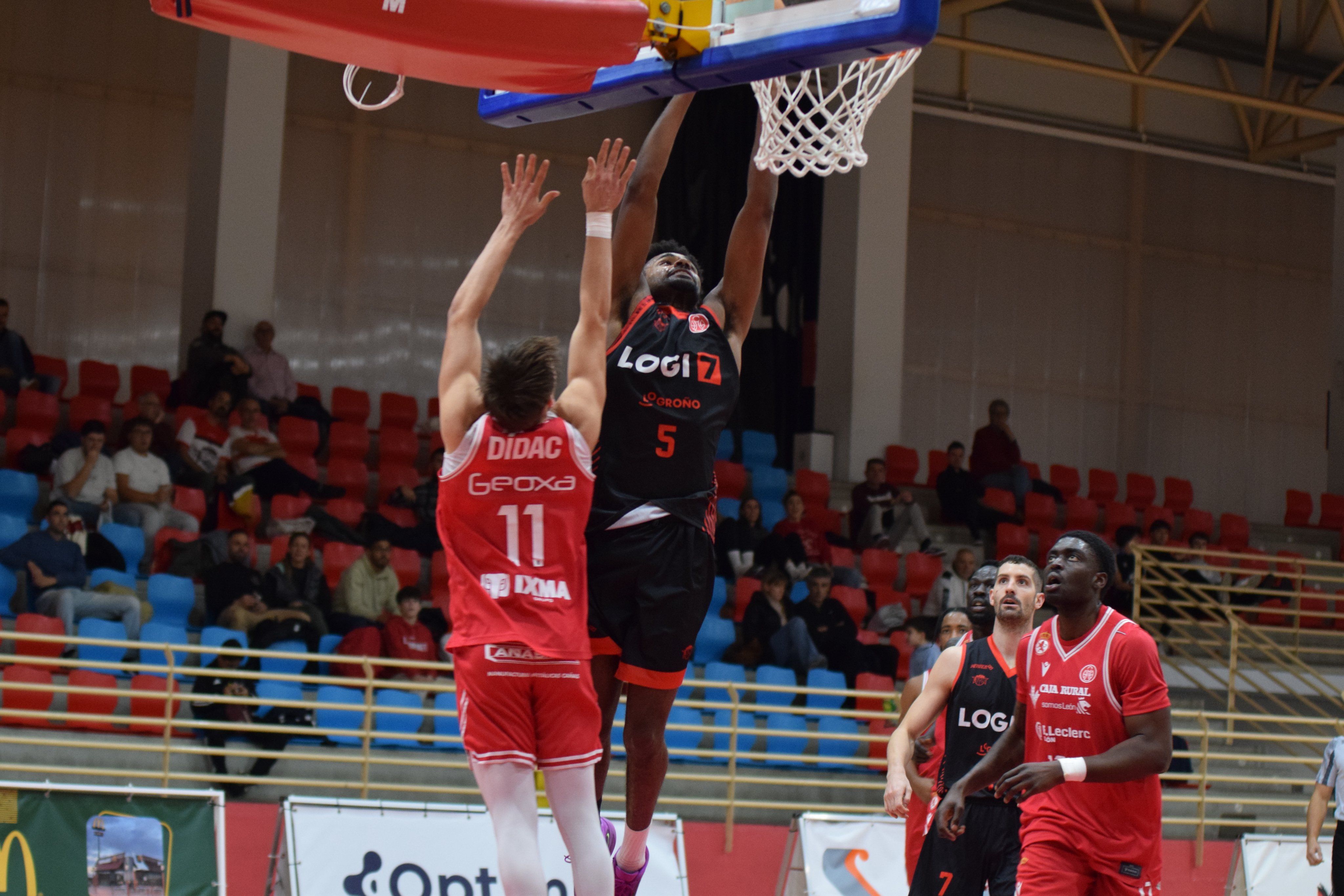 Logroño visita León tras eliminar a la Cultural de la Copa España hace pocas semanas. LOGROBASKET