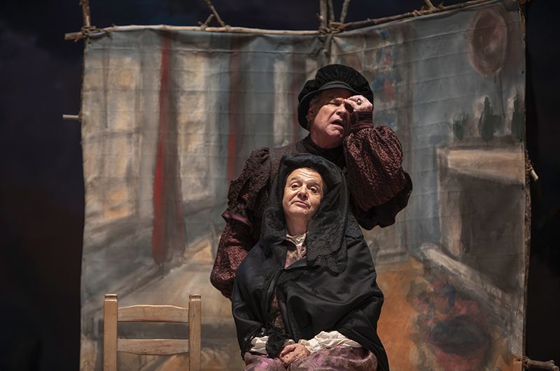 Una escena de la obra de teatro dirigida por Francisco Negro que este jueves sube a las tablas del Auditorio de la capital provincial. | MORFEO TEATRO