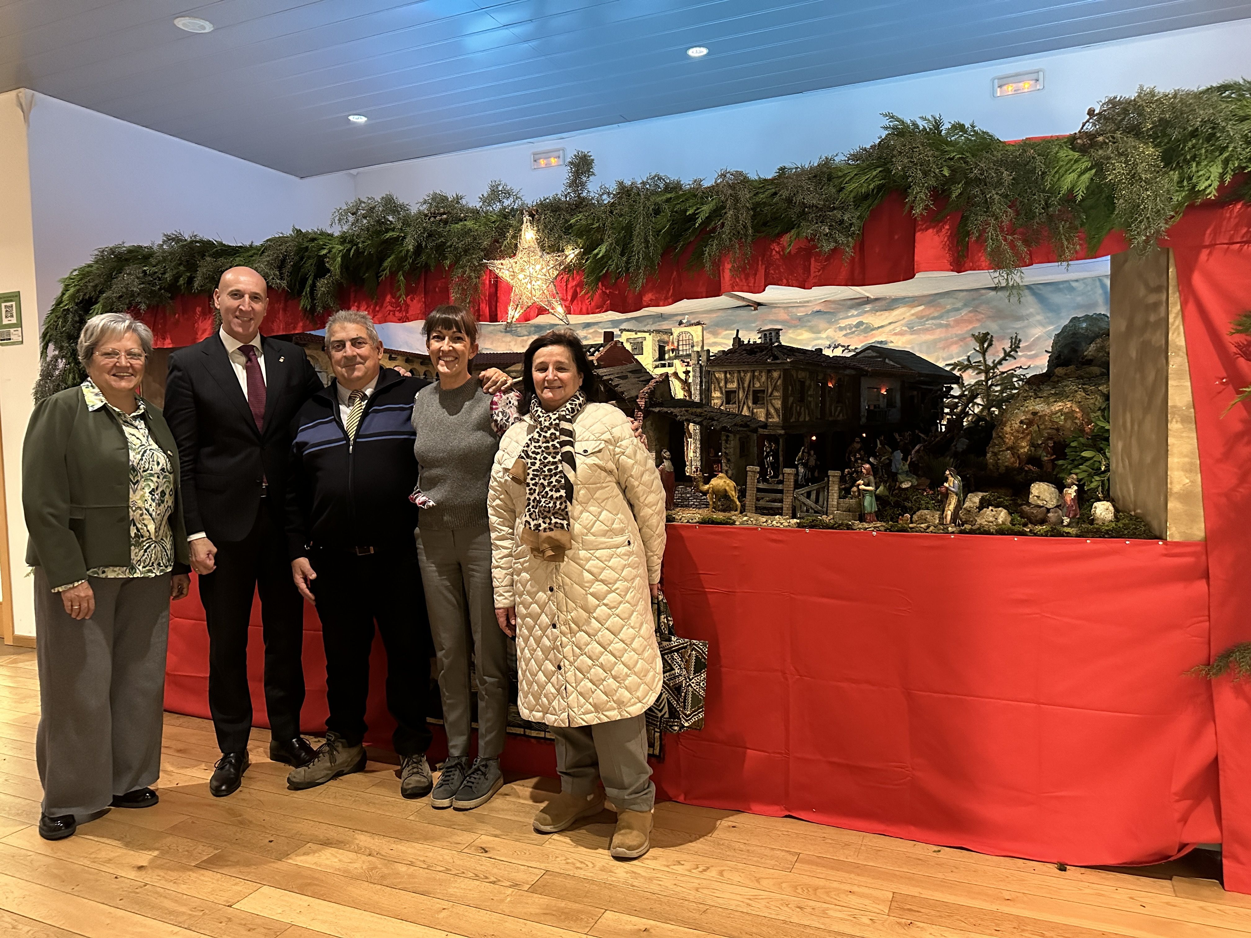 Foto de la visita al Belén San Marcelo | L.N.C.