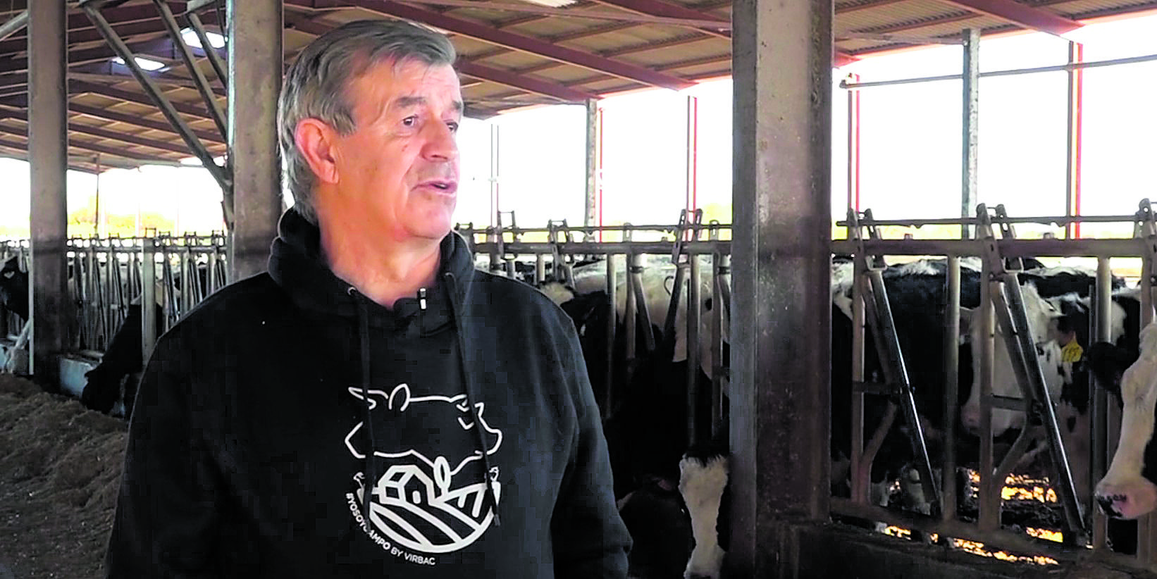 El cántabro Francisco Álvarez Baldor estudió Veterinaria en León, quedó aquí y es uno de los últimos veterinarios a la antigua usanza, de campo y ganaderías.