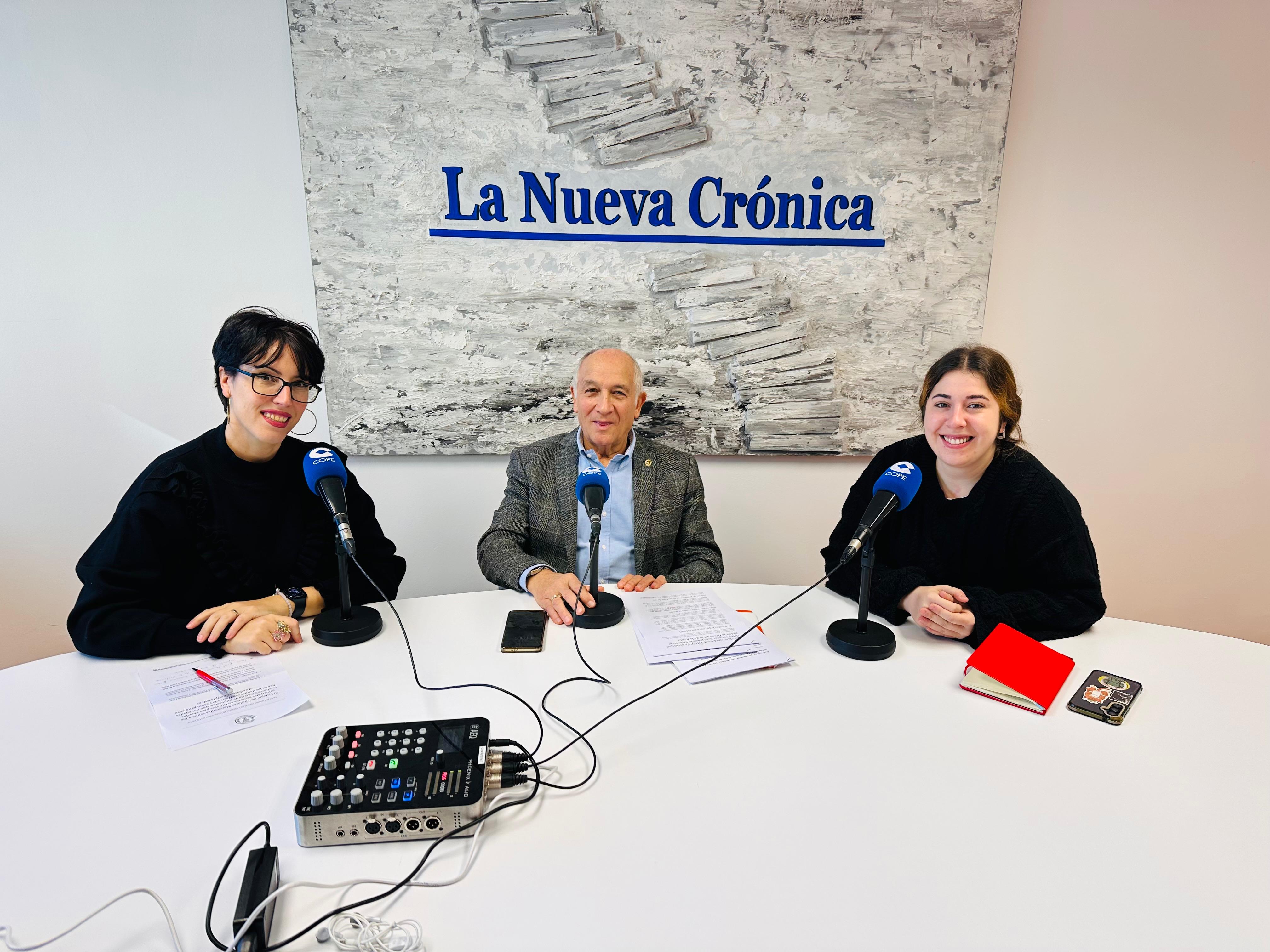 Antonio Jarrín durante el programa ‘Entre nosotras’ de Cope León. | L.N.C.