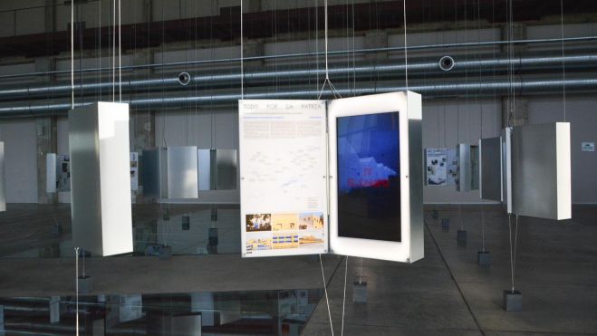 Algunas de las piezas de la exposición. Algunas de las piezas de la exposición.