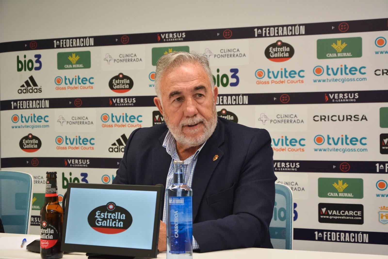 El presidente de la Ponferradina, José Fernández Nieto. | L.N.C.