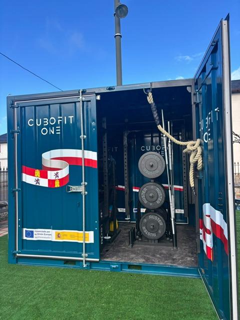 Vista de la Unidad Deportiva Portátil Modelo 10.