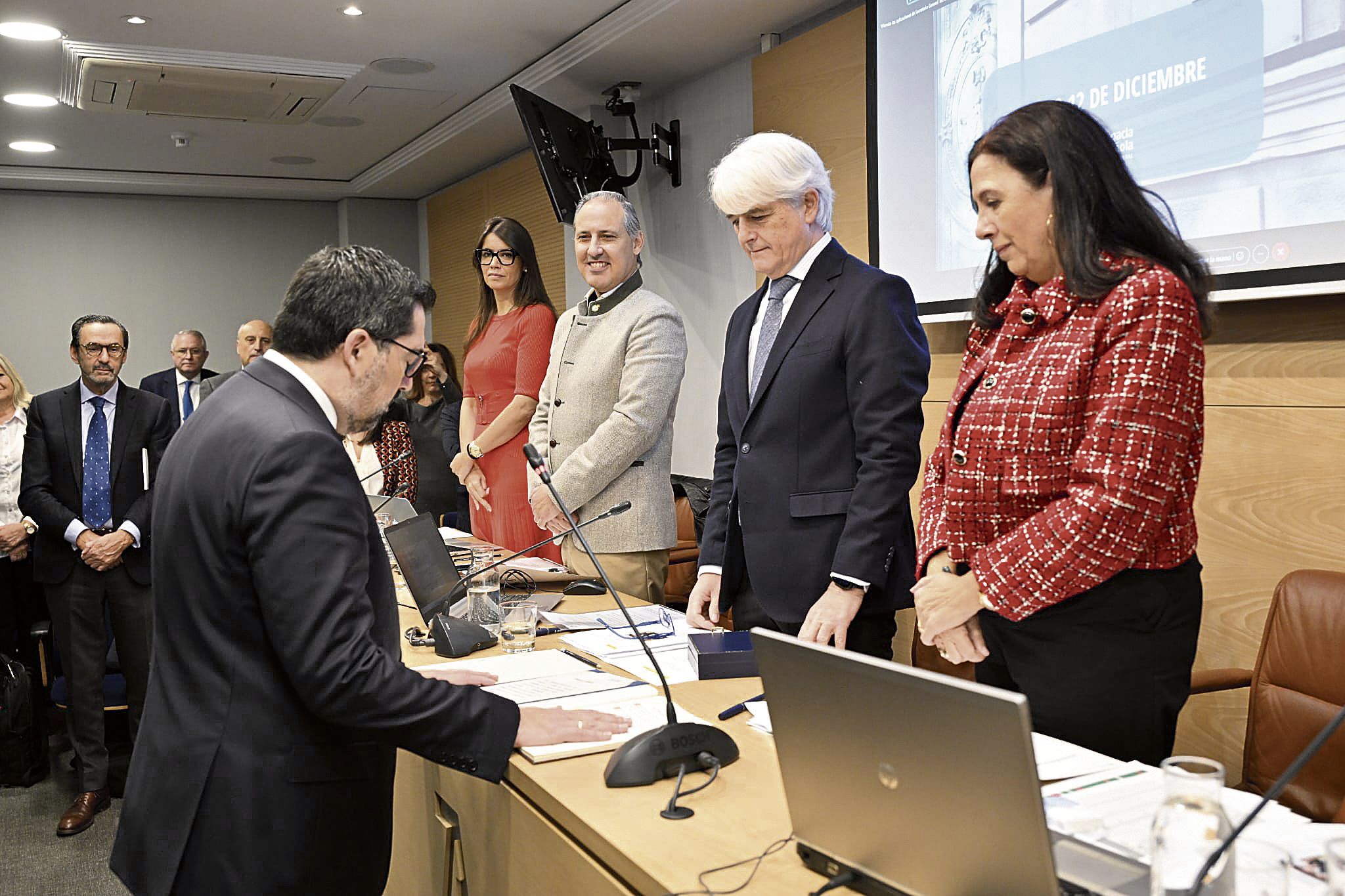 David Diez, decano de León, jura el cargo de consejero de la Abogacía Española| L.N.C.