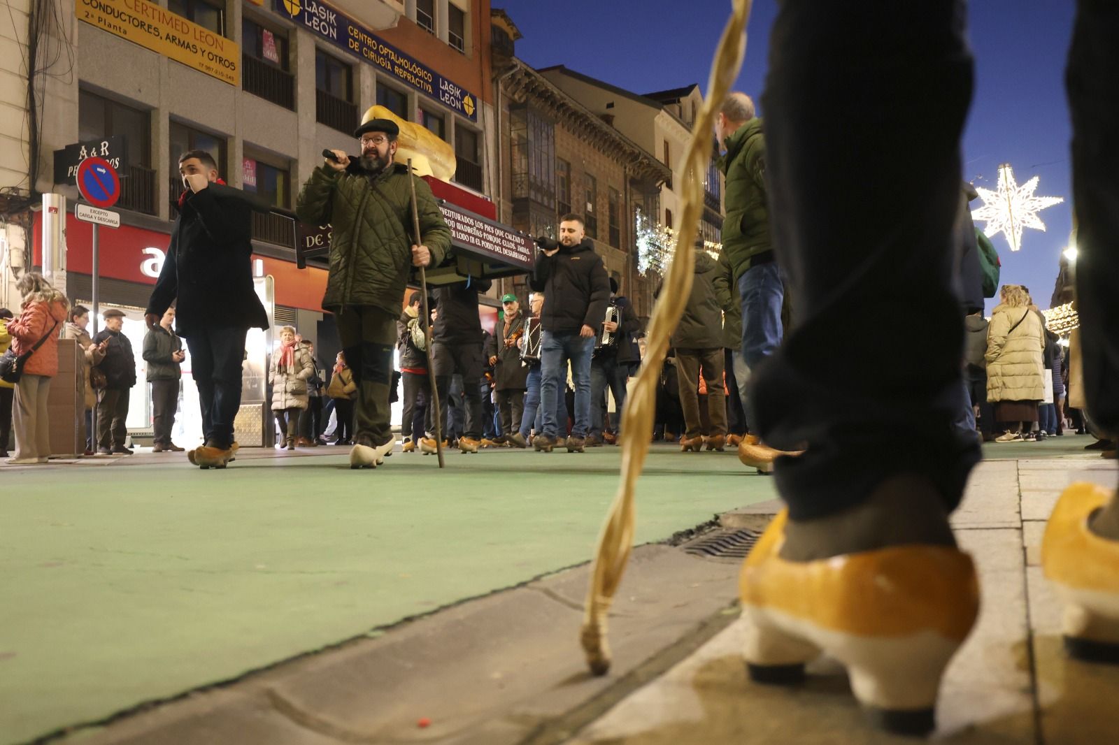 La 'madreñona' no faltó a la cita. | FERNANDO OTERO