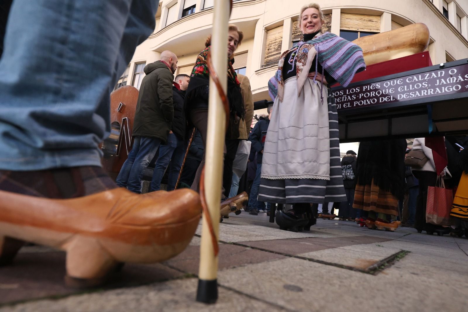 Los trajes tradicionales también estuvieron presentes. | FERNANDO OTERO Los trajes tradicionales también estuvieron presentes. | FERNANDO OTERO
