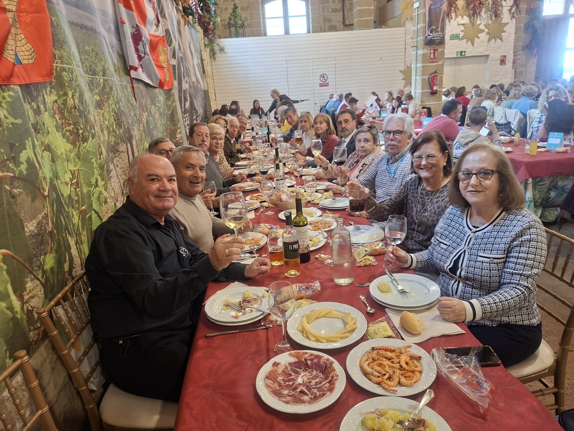 Un instante del hermanamiento