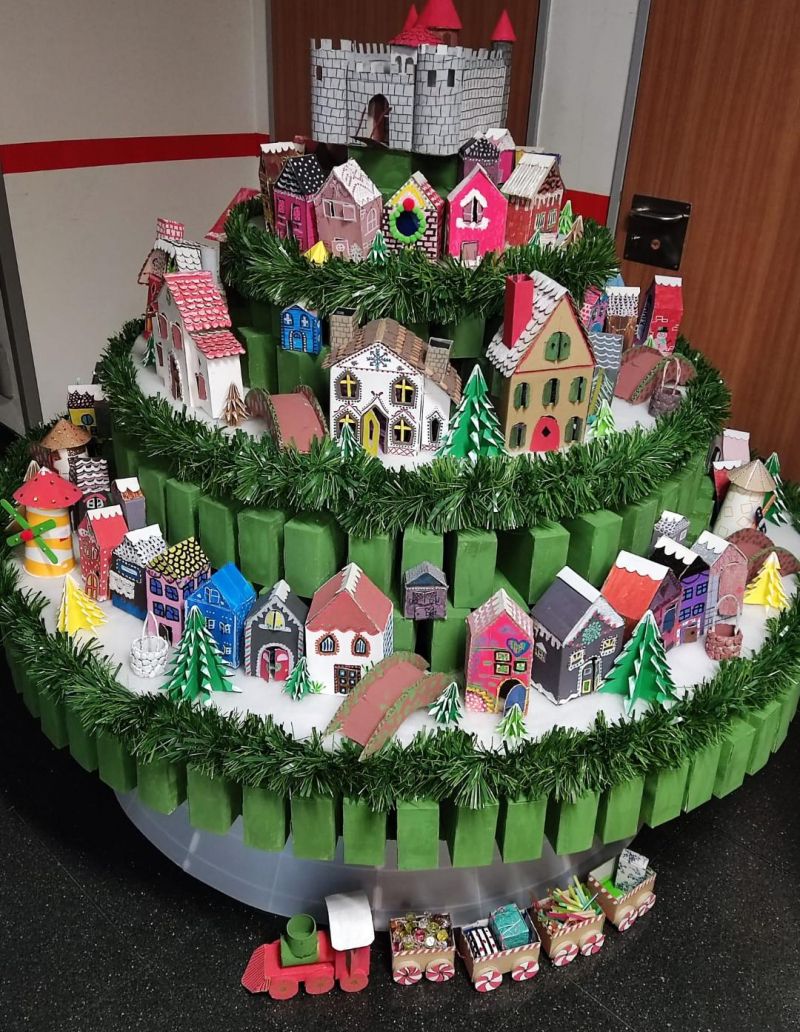 Una Navidad ‘reciclada’ en el Centro de Referencia Estatal de Discapacidad y Dependencia de San Andrés del Rabanedo 1.