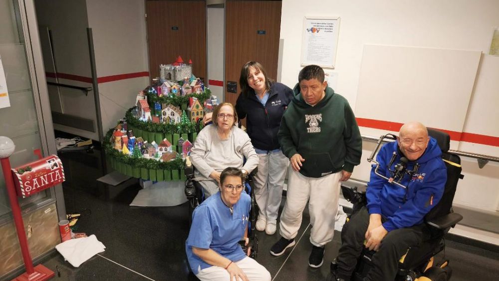 Una Navidad ‘reciclada’ en el Centro de Referencia Estatal de Discapacidad y Dependencia de San Andrés del Rabanedo 5.