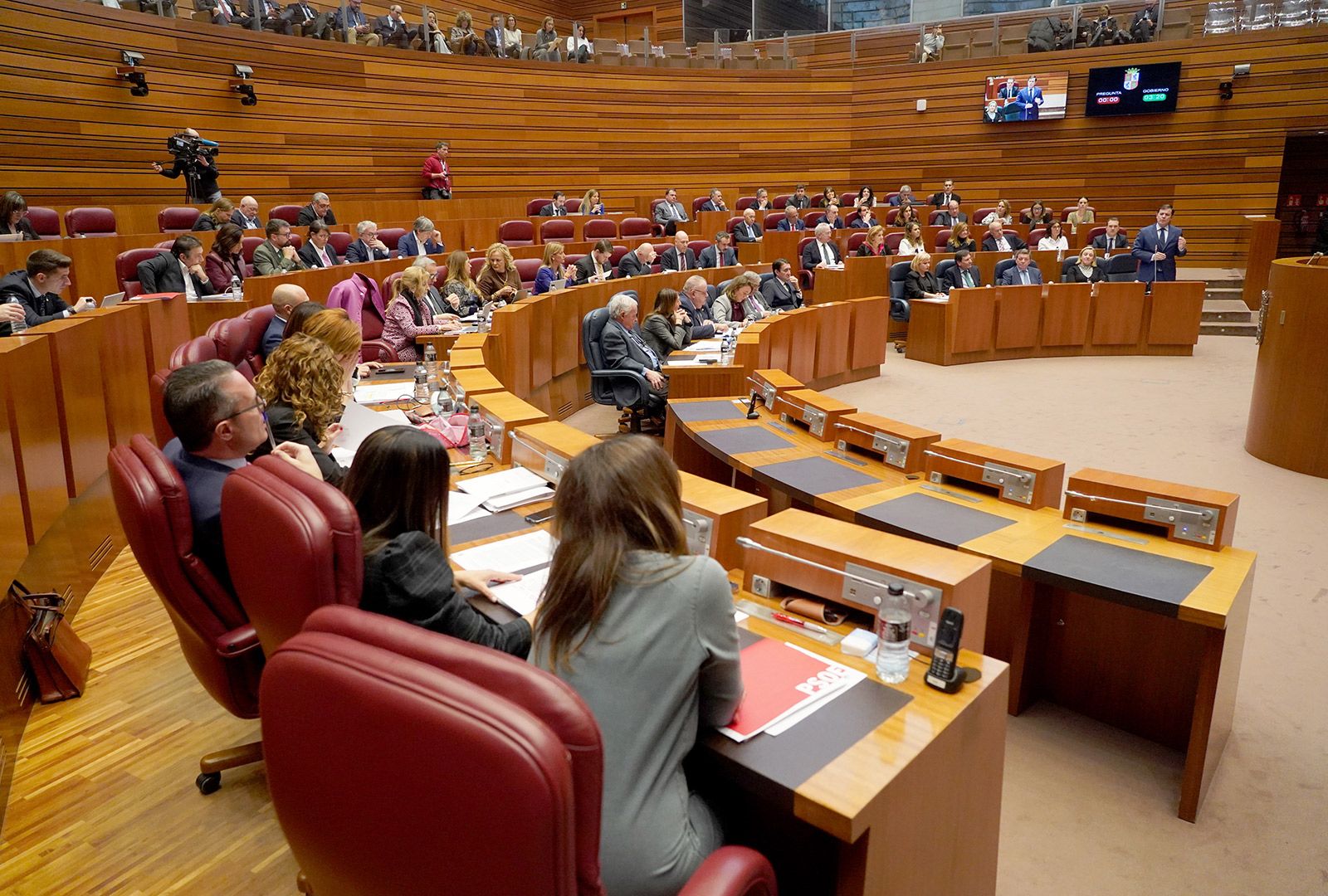 Último pleno de las Cortes de Castilla y León. | ICAL
