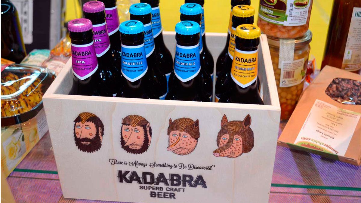 Algunas de las cervezas de Kadabra.