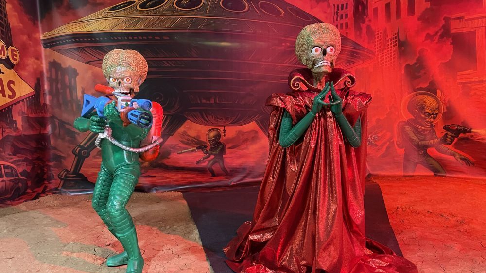 La exposición 'ICONOS. Universo Tim Burton'. | JAVIER FERNÁNDEZ