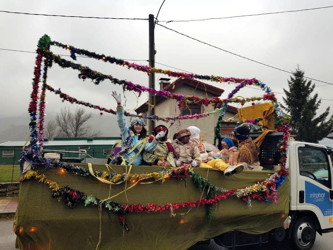 Como ya es habitual, Melchor, Gaspar y Baltasar recorrerán todos los pueblos del municipio montañés. L.N.C.