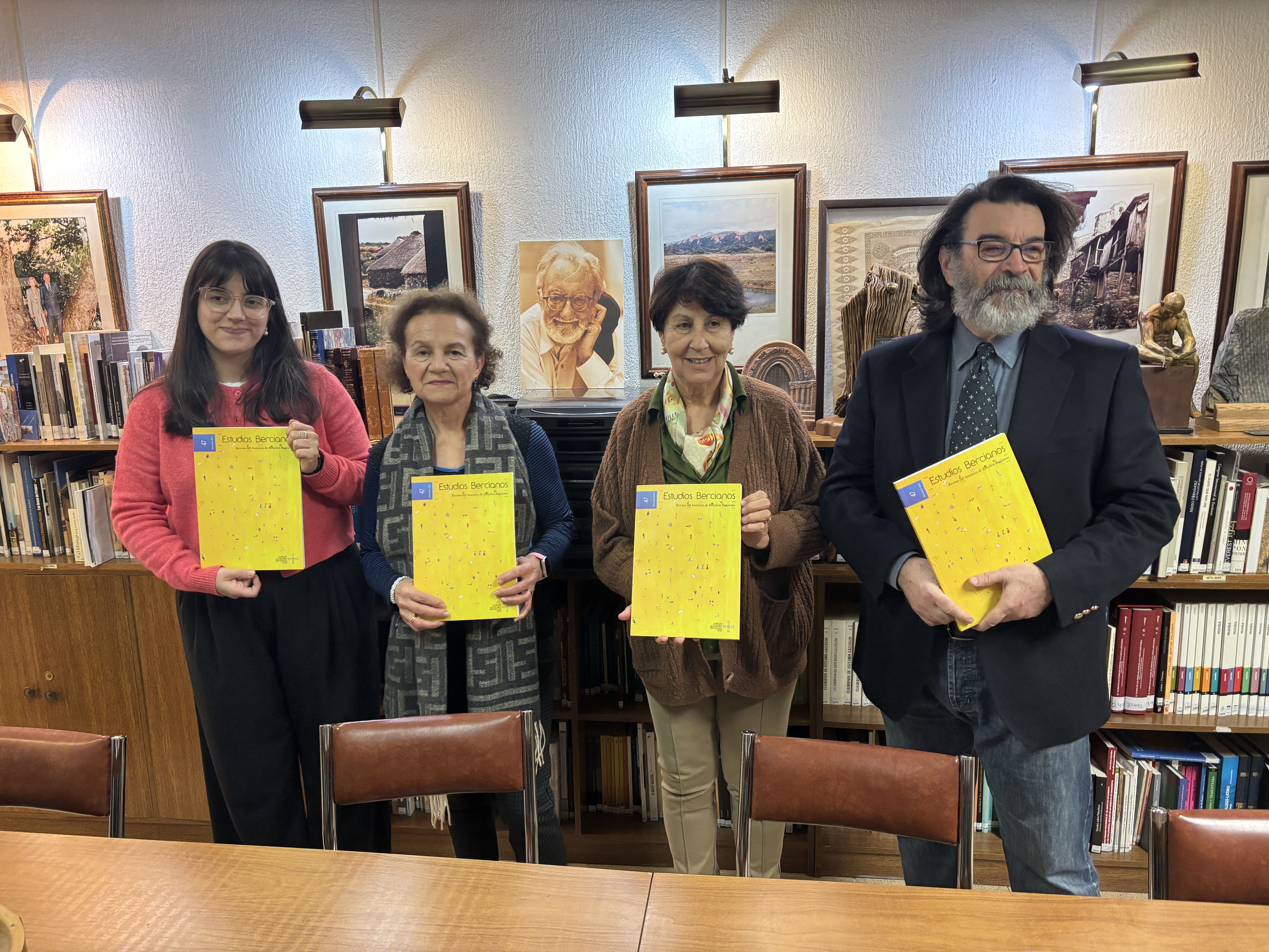 Presentación del número 47 de la revista del Instituto de Estudios Bercianos. | JAVIER FERNÁNDEZ
