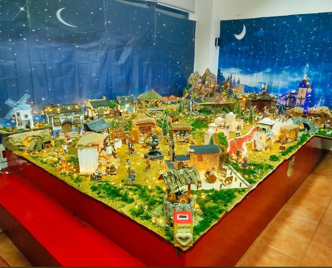 En Santo Tomás de las Ollas, el belén es el resultado del trabajo colectivo y del compromiso vecinal.