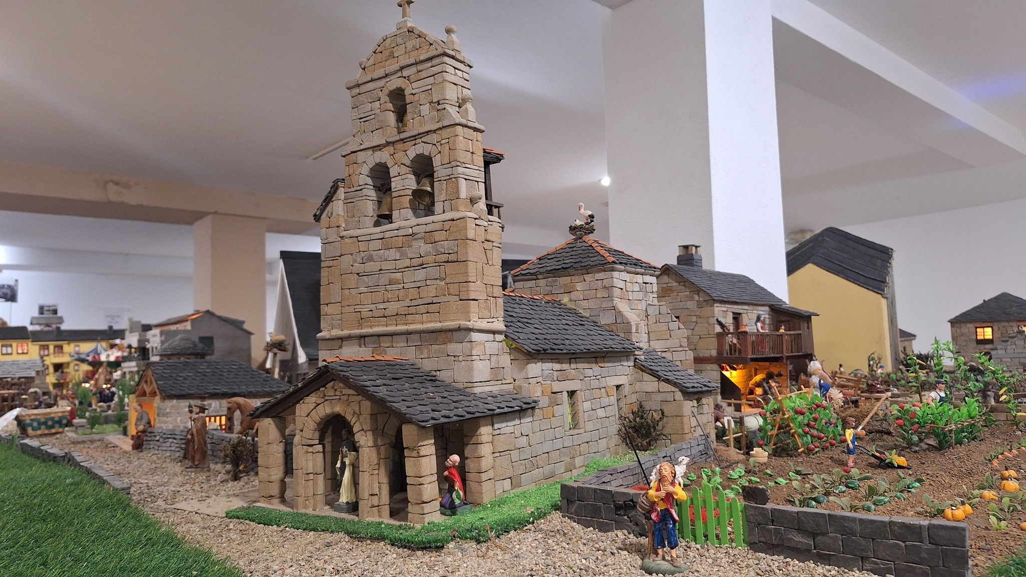 Belén artesano de Fabero.