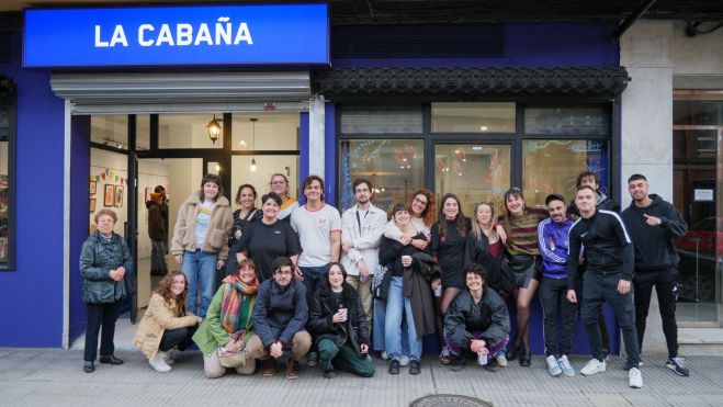El exterior de La Cabaña, ubicada en la calle Relojero Losada.VICENTE GARCÍA