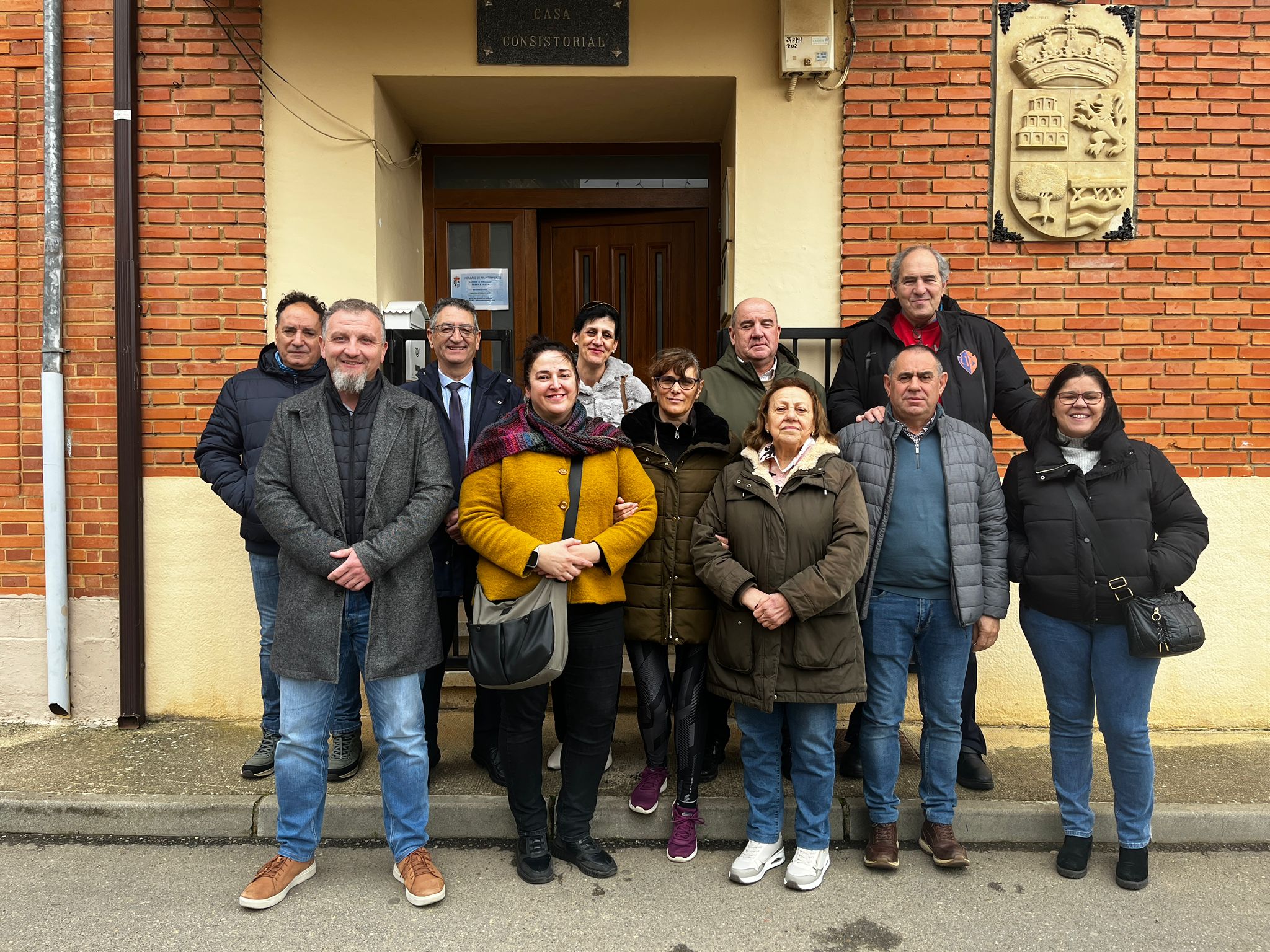 Imagen de la agrupación de gobierno del Ayuntamiento de San Esteban de Nogales. | L.N.C.