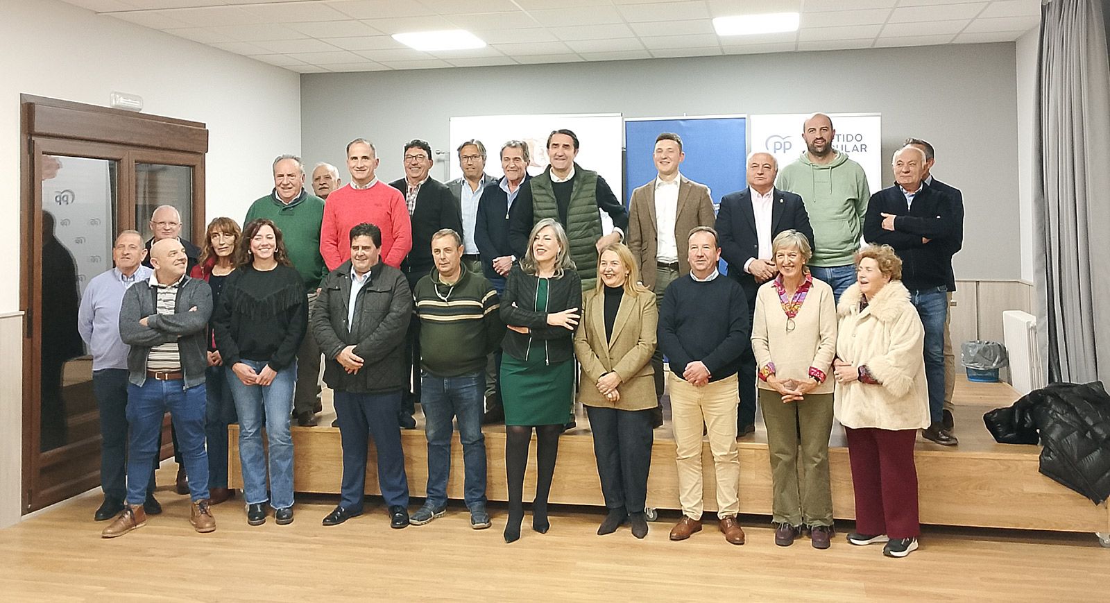Reunión PP Provincial con alcaldes zona Páramo