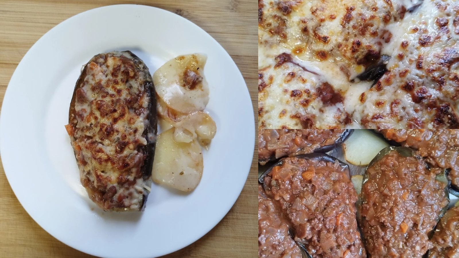 Receta de la berenjena rellena de la boloñesa de Marcelo Ramón.