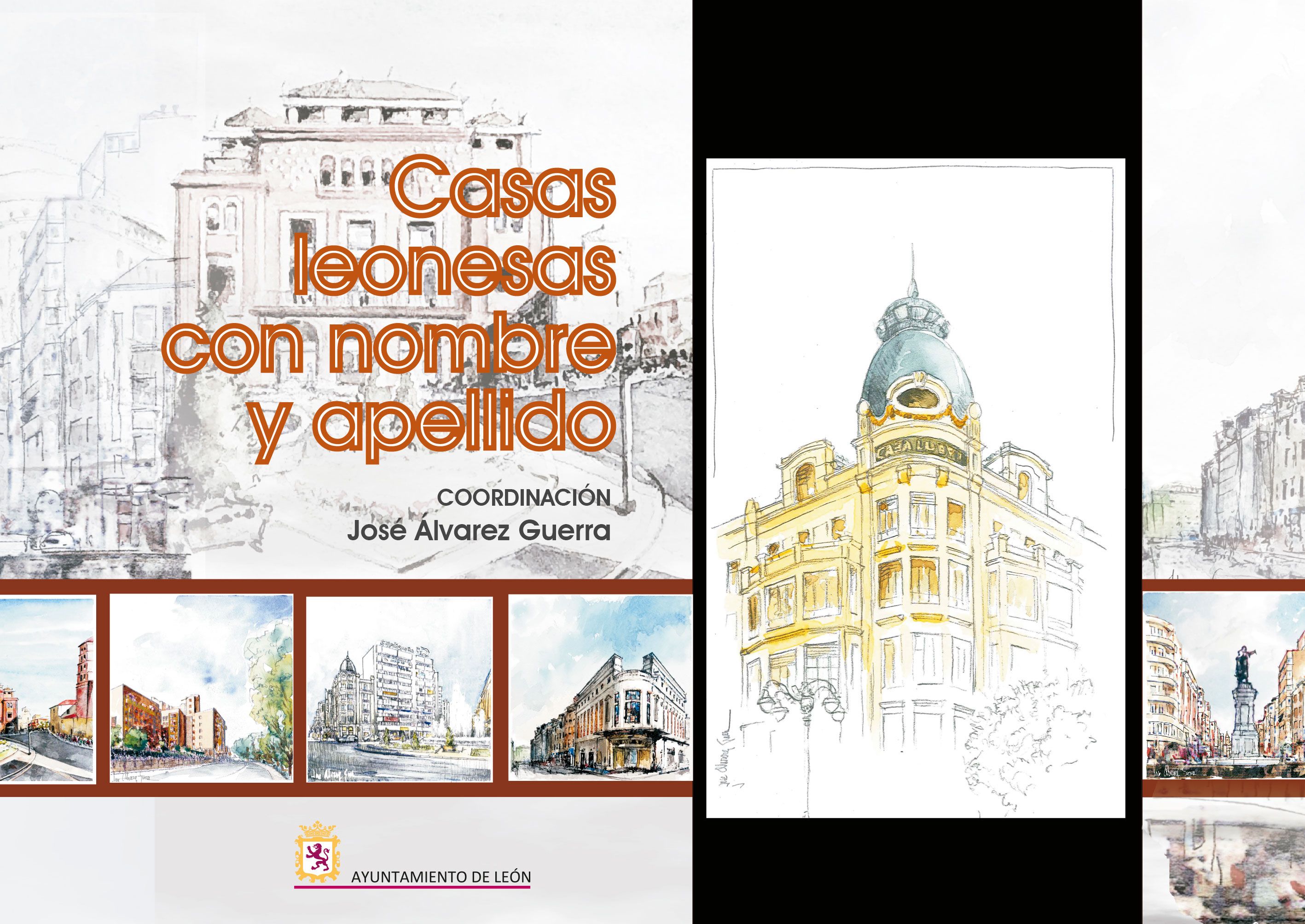 Portada de 'Casas leonesas con nombre y apellidos'.