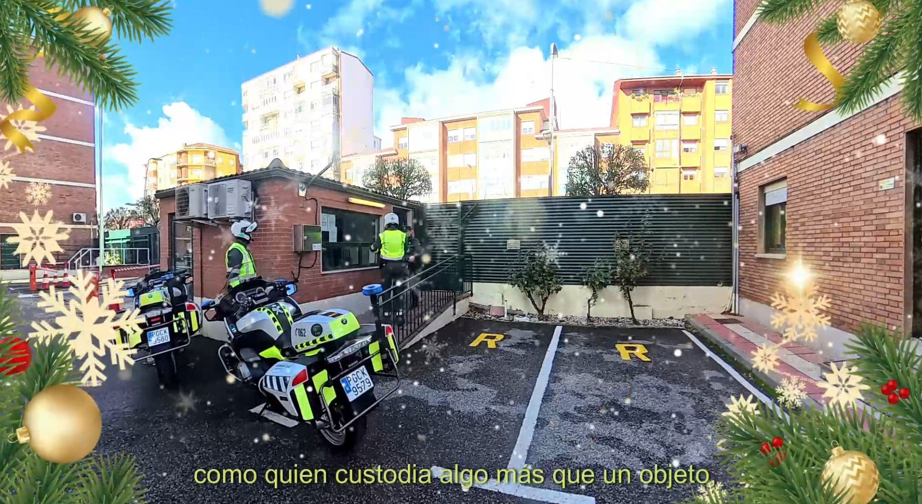 La Guardia Civil de León felicita la Navidad con un vídeo titulado 'Tradición en la cumbre'. | GUARDÍA CIVIL