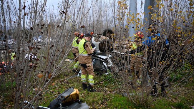 Fallece un joven en un accidente de tráfico en la ronda sur (1)
