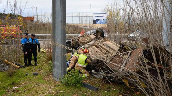 Fallece un joven en un accidente de tráfico en la ronda sur 