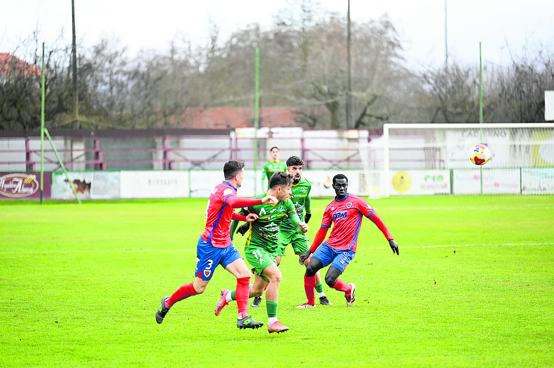El Astorga sacó tres puntos muy importantes para irse al parón en su mejor momento de la temporada. SAÚL ARÉN El Astorga sacó tres puntos muy importantes para irse al parón en su mejor momento de la temporada. SAÚL ARÉN