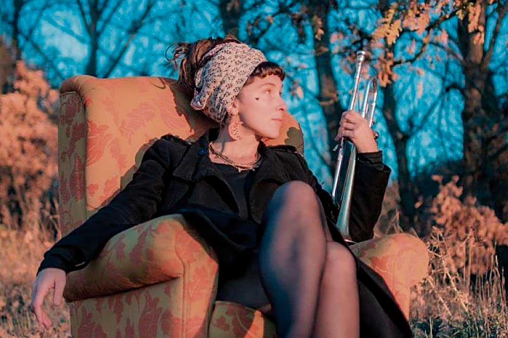 María Quiroga al frente de su grupo de góspel. | MSM