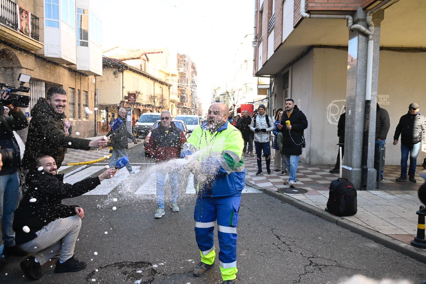 'El Gordo' deja una lluvia de millones en La Bañeza  | SAÚL ARÉN