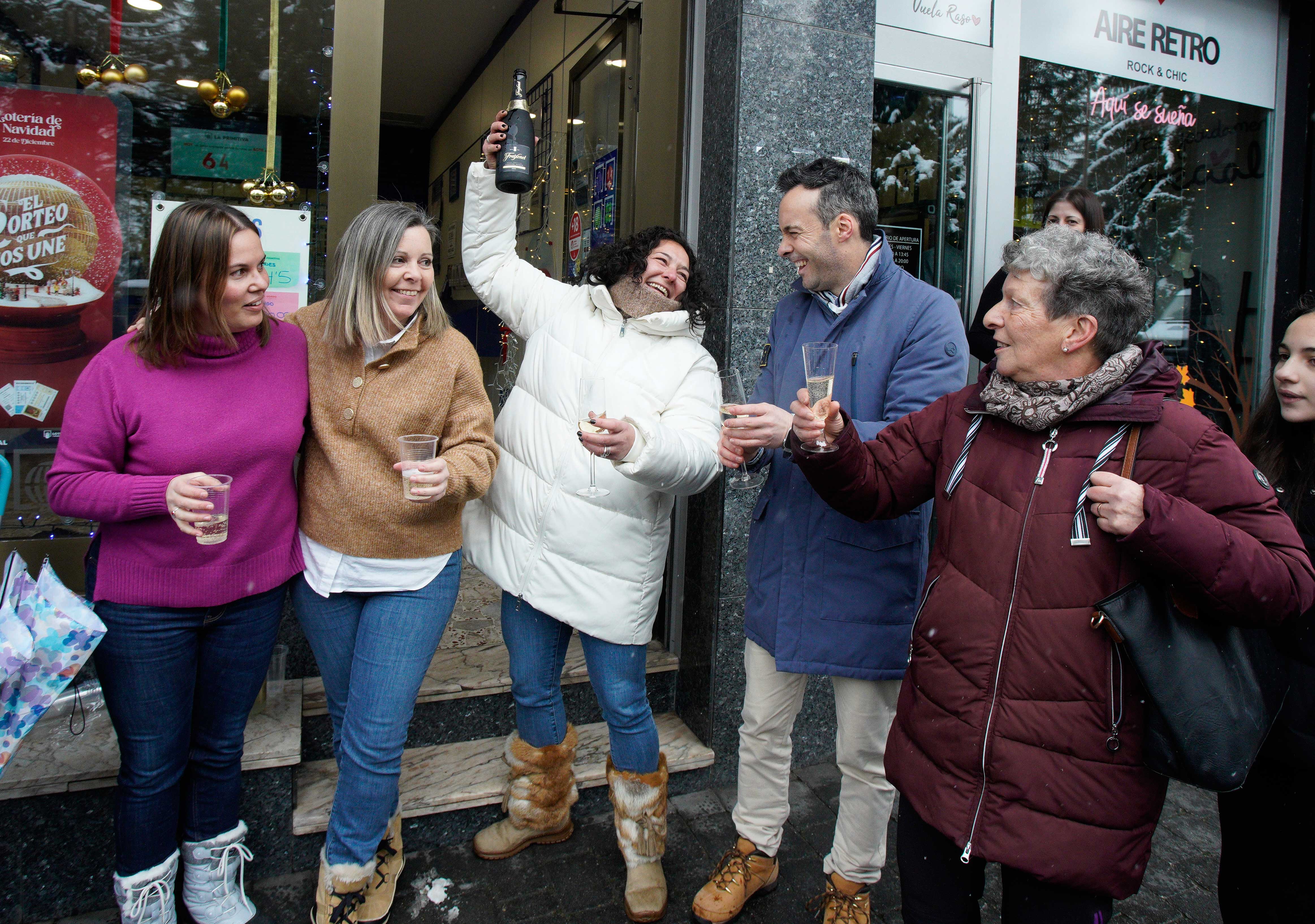 'El Gordo' deja una lluvia de millones en Villablino |CÉSAR SÁNCHEZ (Ical) 